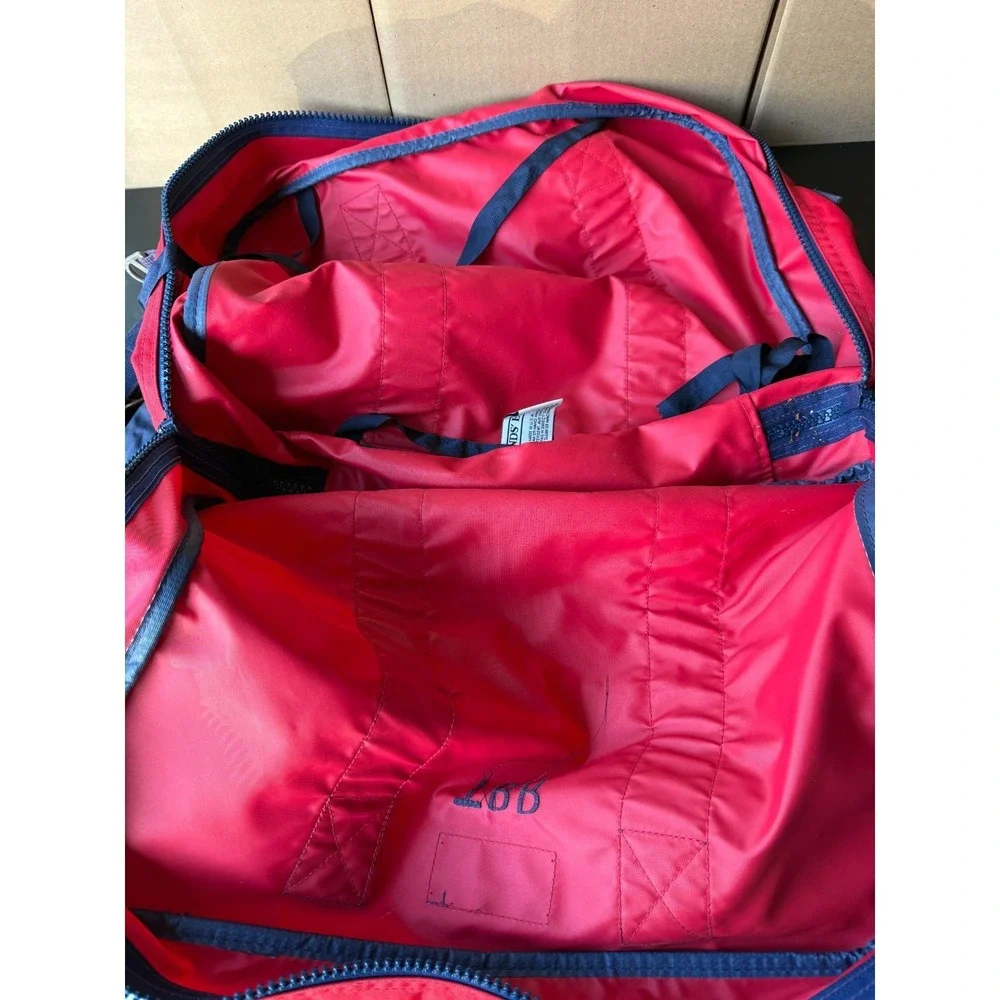 Lands End Lighthouse Red Travel Bag  19